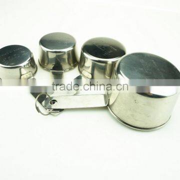 42137 4pcs Stainless Steel Nesting Measuring Cups and Spoons Set photo-3