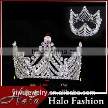 2015 Miss America Pageant princess rhinestone tiaras in bulk H172-170