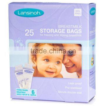 Lansinoh Milk storgae Bags in pack of 25/50