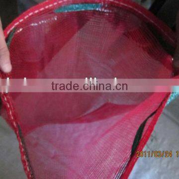 PP vegetables bags, leno circular mesh sacks supplier