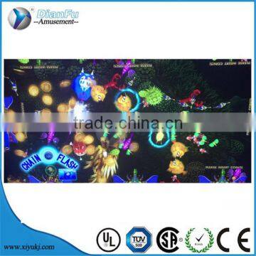 Dianfu Amusement Hot Sell Dragon King Fishing Game Arcade 55 Inch Screen 8-player Ocean Monster Fish Hunter Game Machine photo-2