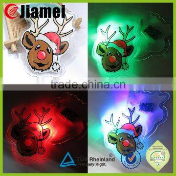 High quality cheap led light clothing sticker for garment