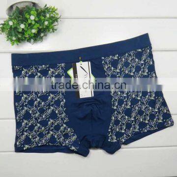 Printed Geometry Fashion Bamboo Fiber Men Briefs Stock Men Boxer Briefs Boyshort photo-4