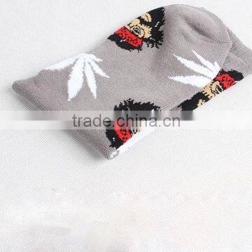Hemp-leave Design Socks, Sports Socks, Mountaineering Socks photo-2