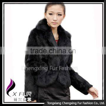 CX-G-A-201 New Fashion Rabbit Fur Winter Jacket Woman Clothes photo-3