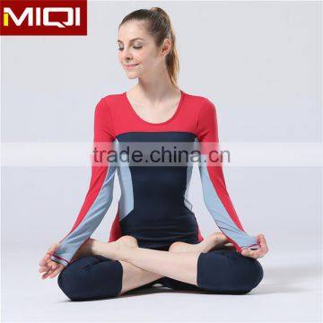 Long sleeve yoga clothes polyester yoga wear best products for import