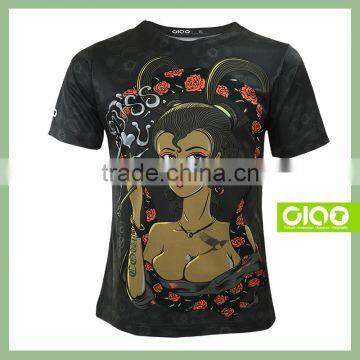 Top 10 Wholesale Clothing Custom Printing Logo Slim Fit t Shirt photo-5