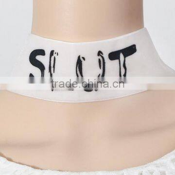 Ribbon Bow Choker Necklace Butterfly Knot Necklace Handmade Ribbon Necklace Jewelry photo-4