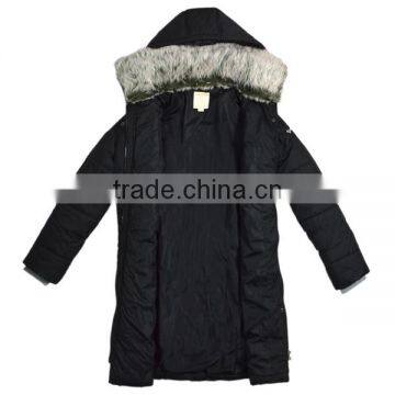 Women's Thickened Winter Coat Slim Md-Long Down Feather Jacket photo-4