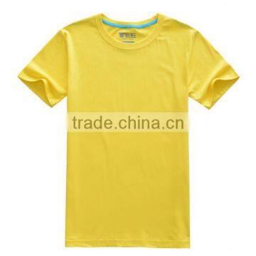 2017 Garment Factory Customized Your Own Brand Design Plain Color 95% Cotton 5% Spandex Private Label High Quailty Men T-shirts photo-4