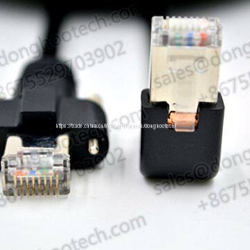 RJ45 Gige PoE Gigabit Ethernet Cable For Industrial Gigabit Ethernet Camera