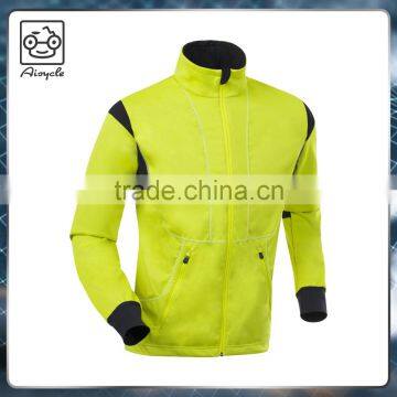 High visible waterproof mens cycling jacket