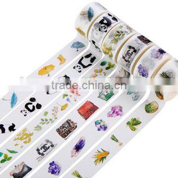 12 Patters Japan Washi Tape 2cm*10m Decorative Paper Tape photo-2