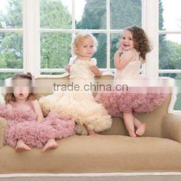 2016 Wholesale Boutique Spring Summer Fashion Casual Design Short Fluffy Chiffon Tutu Skirt for Baby Girls photo-6
