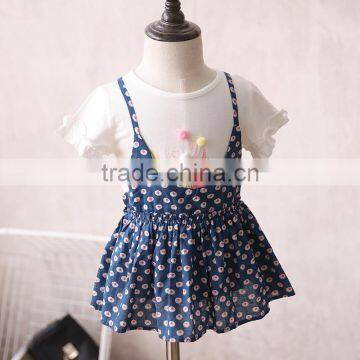 Modern Summer Shivering Baby Girl Braces Skirt photo-3