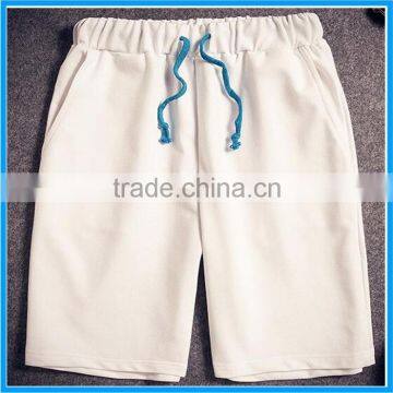 Comfortable 100% cotton mens in sport running shorts