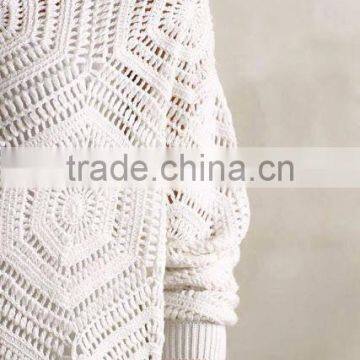 2017 Handmade Ladies Knitted Design Sweater photo-4