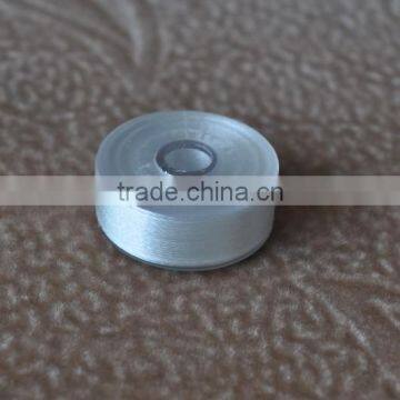 white L plastic side prewound bobbins for embroidery