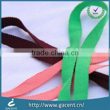 Short Delivery Time Eco-friendly Soft Grosgrain Plain Ribbon