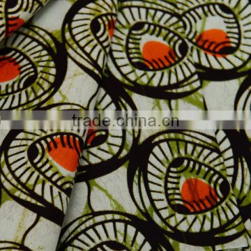 high quality wax prints fabric Real Wax Fabric