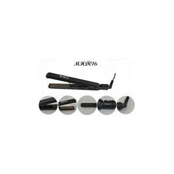 MHD-016 Professional Tourmaline Ceramic Hair Straightener, Hair Flat Iron With LCD Indicator and Negative Ion
