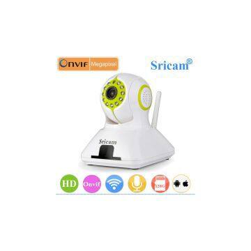 Sricam SP006 New Indoor Linkage Alarm 128G SD Card Onvif Wireless Full HD IP Camera