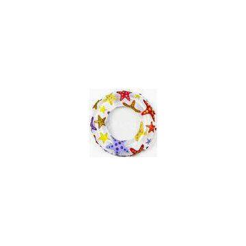 Baby Swimming Inflatable Ring 0.18mm PVC , Water Safe Ring