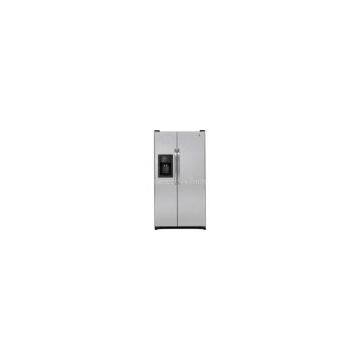 GE GSL25IGXLS - CleanSteel 25 cu. Ft. Side by Side Refrigerator