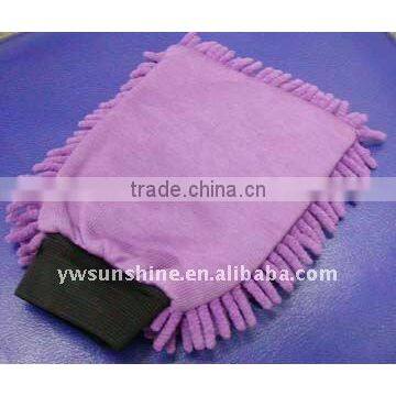 dual sided Microfiber cleaning glove