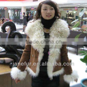 2017 New Collection/Double Face Coats/Lamb Fur Coats/Wholesale And Retail