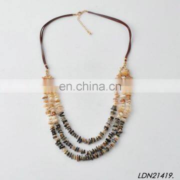 Fashion Layered Handmade Shells Necklaces photo-2