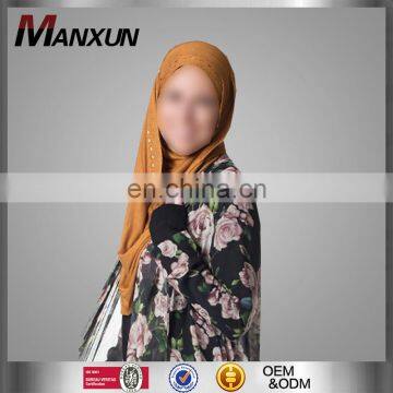 Latest Design Muslim Stylish Hijab Hot Sale Dubai Scraf Women Whoesale Online