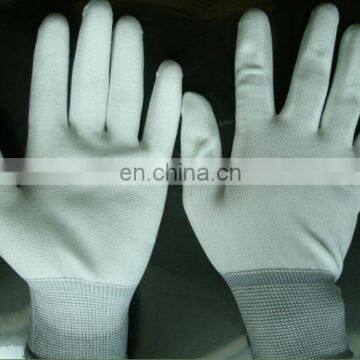 Anti static,Nylon ESD palm fit gloves