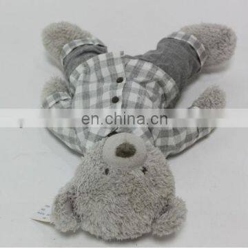Plush and Stuffed Bear Animal Baby Toys With Cloth Dress photo-3