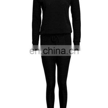 2016 China OEM Ladies Womens Casual Leisure LOUNGE WEAR Set JOGGERS Tracksuit photo-3