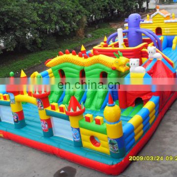 HI Children games inflatable amusement park toys, outdoor inflatable playground equipment