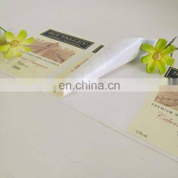Cheap Adhesive Label Sticker Custom Premium Wine Sticker Label Printing photo-4