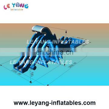 Commercial Grade Giant Slide / Inflatable Water Park Pool With Slide / Outdoor Inflatable Park photo-2