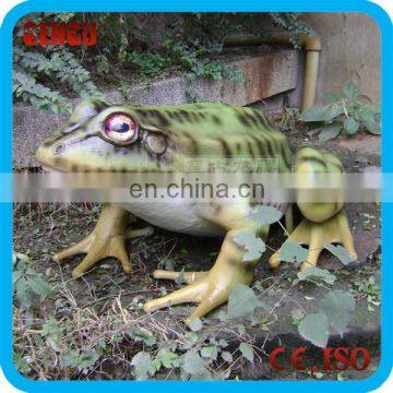 Sound control animal lifelike frogs model