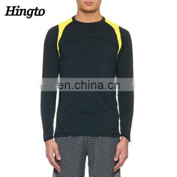 Professional multicolor print lightweight sports jersey ,running t shirts long shirts moisture wicking sublimation design