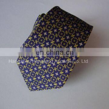 Flower Design 100% silk tie Very Fashion Design for Man