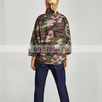 OEM High Quality Winter Camouflage Military Jacket For Women photo-2