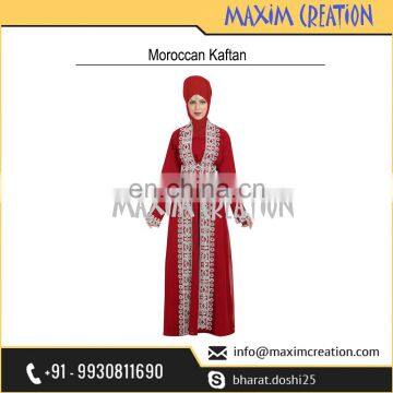 Moroccan Party Wear Khaleeji Thobe For Arabia Ladies By Maxim Creation 6449