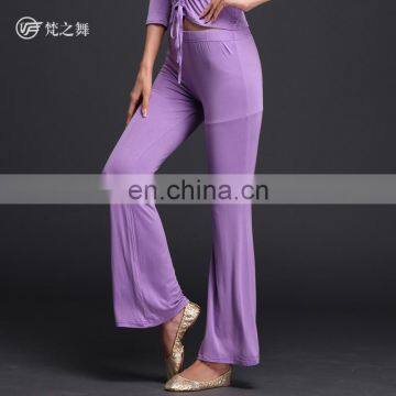 K-4042 Comfortable high quality modal long practice belly dance pant