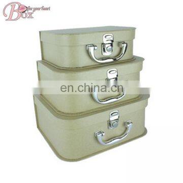 New Products 2017 Vintage Style Metal Lock Suitcase for Travel photo-2