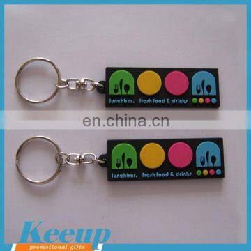 Custom logo projector keychain soft pvc keychains/2d custom shaped soft pvc keychain