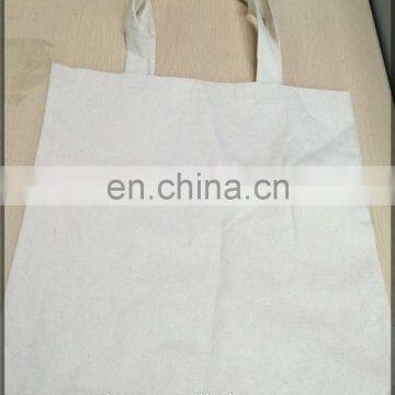 Promotional Cheap plain white cotton canvas tote bag