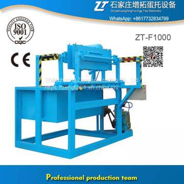 ZT-F1000 auto small capacity paper egg tray machine