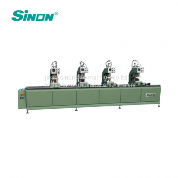 China Four Head Welding PVC UPVC Door Window Making Manufacturing Machine