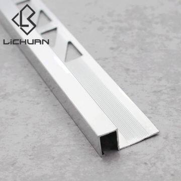 Wall Corner Extrusion Aluminum Square Open Tile Trim